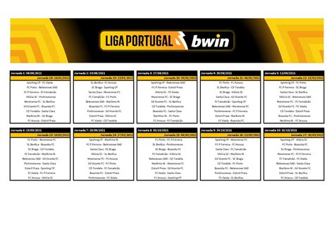 liga portugal bwin calendario